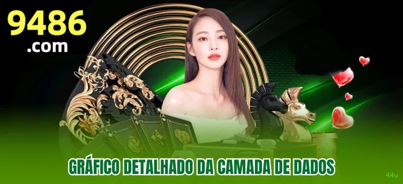 Imagem promocional do cassino online da 44u mostrando jogos ao vivo